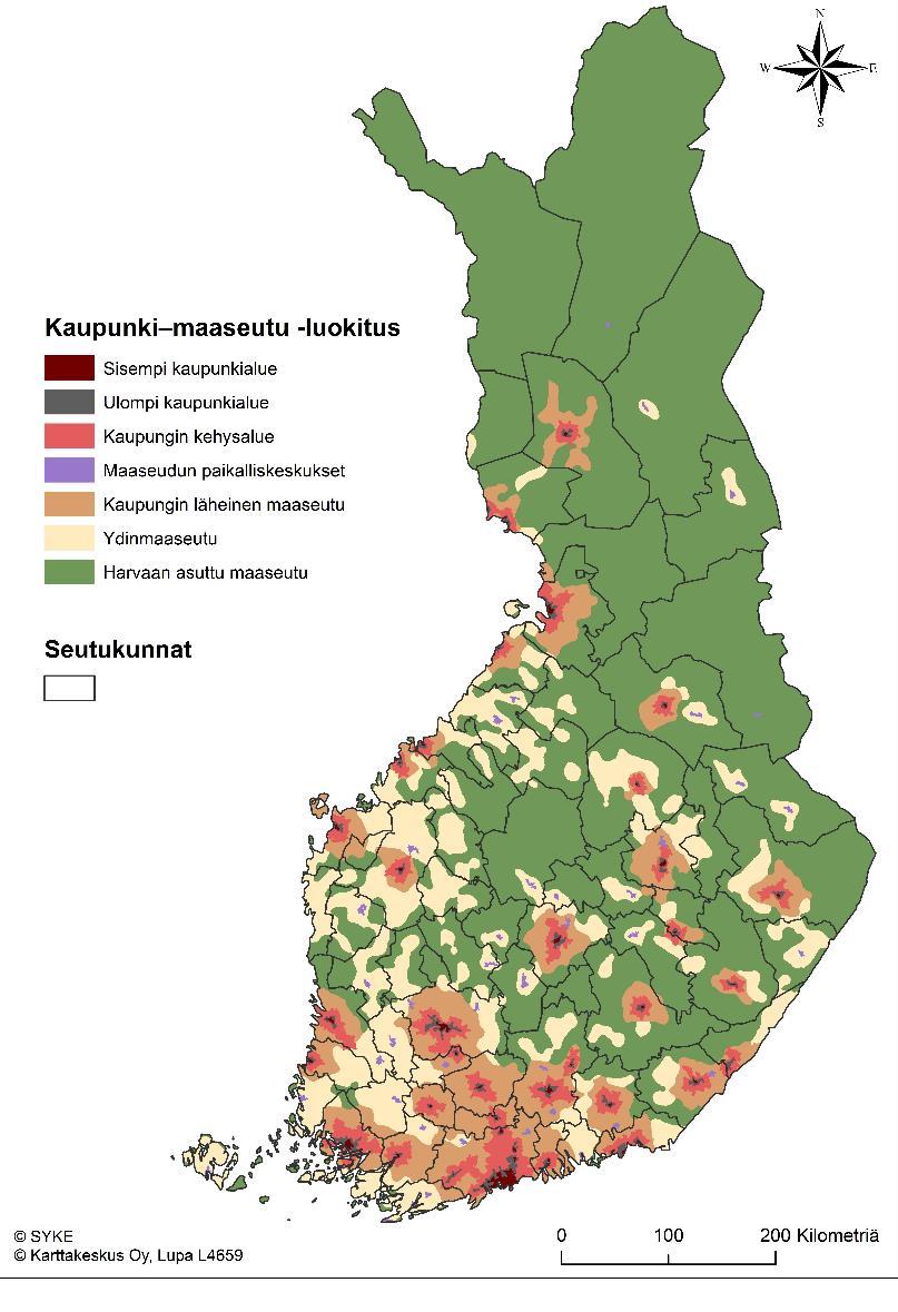 Kaupungin ja maaseudun