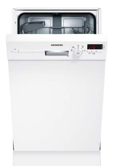 Astianpesukone Siemens Astianpesukone, valkoinen Kalustekaavion mukaisesti Leveys 450mm tai 600mm