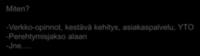 Kaksi vaihtoehto hakeutumiseen ammatilliseen koulutukseen YH = yhteishaku JH = jatkuvahaku Jatkuva haku JH = Jokainen