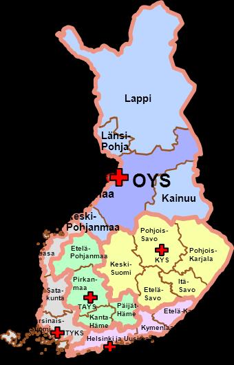 PPSHP 2017-29 jäsenkuntaa - 407 160 as. (31.12.2015) - 11 as / km2 - Oulu 198 525 as. - Hailuoto 993 as.