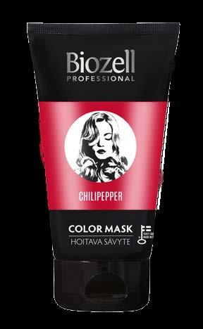 Biozell Color Mask hoitavat sävytteet ovat tarkoitettu värjättyjen hiusten sävyttämiseen ja hoitamiseen.