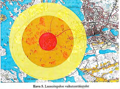 Uudenkaupungin kaupunkialueen länsipuolella toimii Yaran lannoitetehdas sekä AGA:n nestekaasun täyttölaitos, joiden laitosten osalta on selvitetty