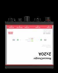 Tuotteet - Rescue-akkulaturit RescueCharger 2x12, 2x20, 2x35 DEFA RescueCharger mallisto on kehitetty hälytysajoneuvoihin, jotka kytketään ja irroitetaan 230 V:sta usein vuorokauden aikana.