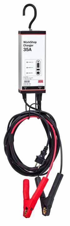 Tuotteet - Korjaamoakkulaturit WorkshopCharger 35A DEFA WorkShopCharger 35A on akkulaturin lisäksi myös 13,7 V virtalähde.