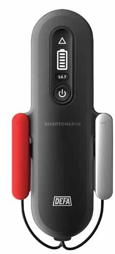 SmartCharge 4A ja 6A sisältää myös kätevän virtalähdetoiminnon.