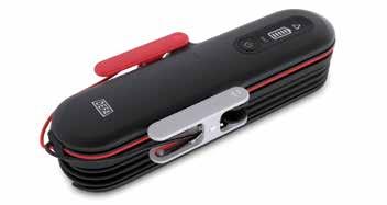 SmartCharge 8A / 10A Tilausnumero 8A 701785 Tilausnumero 10A 706161 Pituus/Leveys/Syvyys - mm 235/90/54 Paino - g 750 IP-luokka - IP 65 SmartCharge 8A:ssa on monia hyödyllisiä ominaisuuksia, esim.