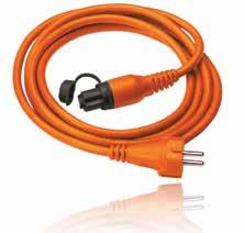 MiniPlug Xtreme Verkkoliitäntäjohdot 1,5mm 2 Tuotenro - 2,5 m 460955 Tuotenro - 5,0 m 460957 Tukkupakkaus - kpl 460955: 22 kpl 460957: 12 kpl Jännite - VAC 230 Kuormitus - A, enintään 16 Paino - g