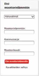 Huomiothan, että uuden automallin kohdalla kestää hetken ennen kuin rekisterinumerohaku toimii.