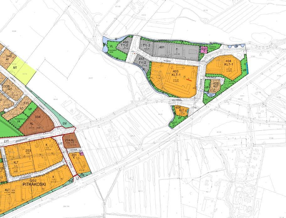 Ankkurilahti-Haaransilta-Limingaportti osayleiskaava KAUPALLISTEN PALVELUJEN ALUE, JOLLE SAA SIJOITTAA ERIKOISTAVARAKAUPAN SUURYKSIKÖN Alueelle voidaan asemakaavassa osoittaa yksi tai useampi