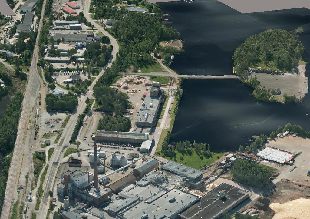 KAAVAMUUTOSALUE Yleisnäkymä Savonlinnan 3D mallista