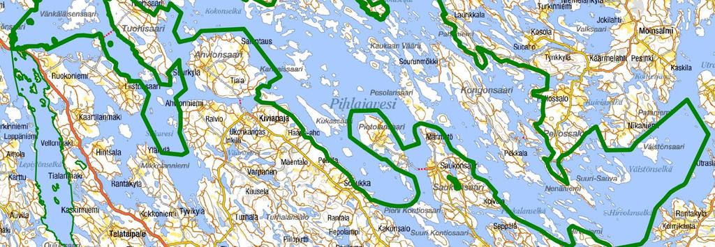 Pääskylahden teollisuusalueen lähistöllä ei ole arvokkaita biotooppeja tai lehtokasvillisuusalueita.