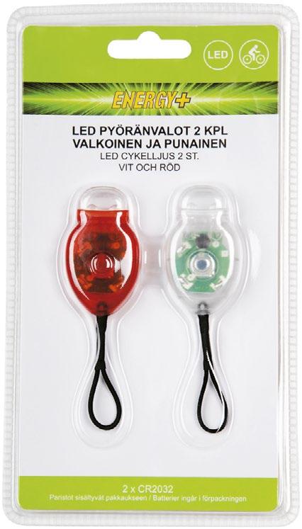 6 ENERGY+ HUOMIOVALOT /pkt ti LED-VETOKETJUVALO Näppärät