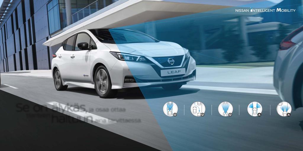 Miltä tuntuisi ajaa niin, että Nissanin älykkään ajamisen teknologiat antavat tukea taustalla? Se on älykäs, ja osaa ottaa tilanteen haltuun aina tarvittaessa.