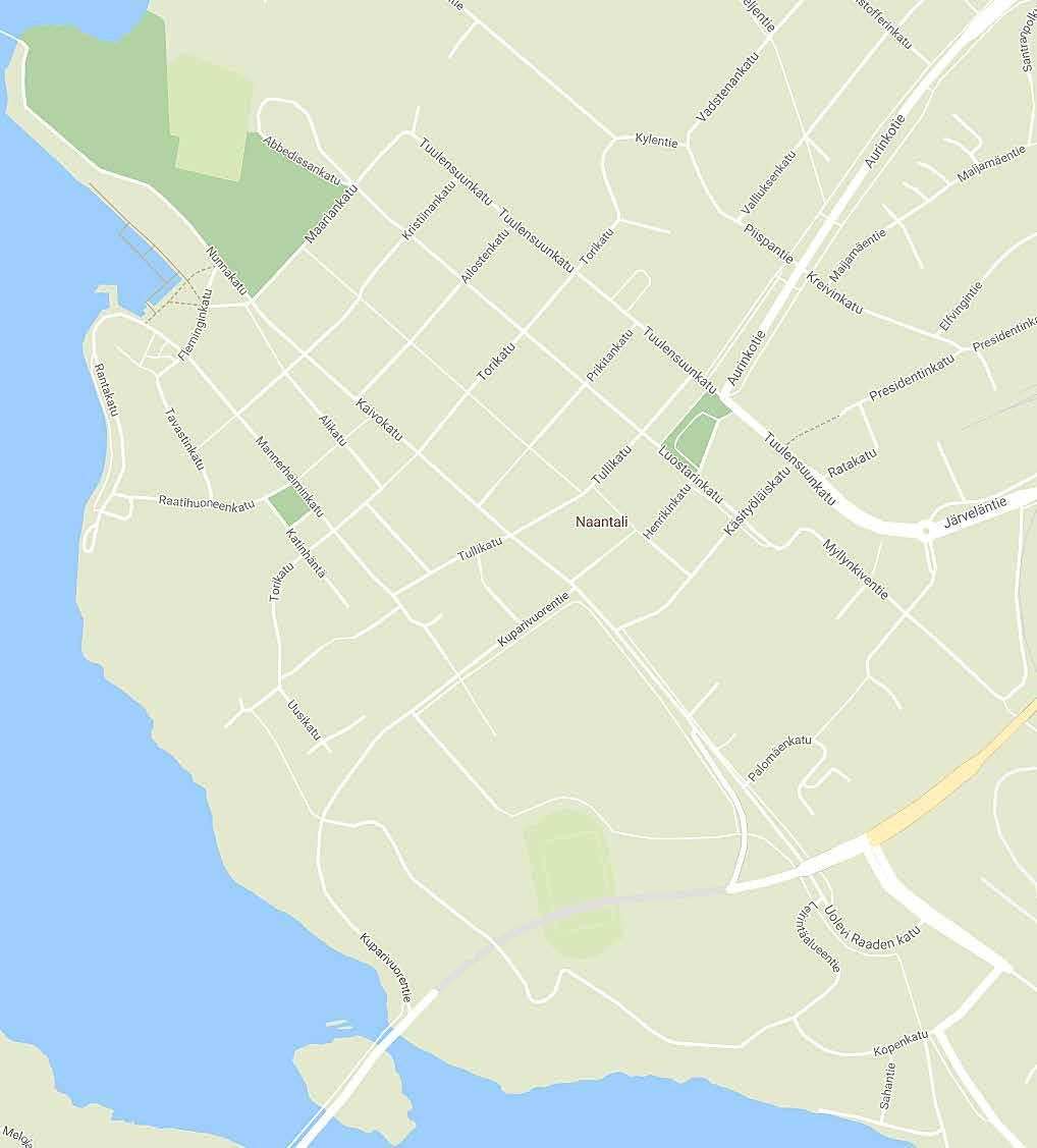 ympaattisen pikkukaupungin rauhassa, palvelujen ytimessä Etäisyys Matka-aika Tori 400 m 5 min A OY ATAI PREA Presidentinkatu 6 8, aantali aantalin kylpylä 1,0 km
