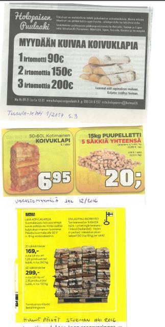 ESIMERKKEJÄ