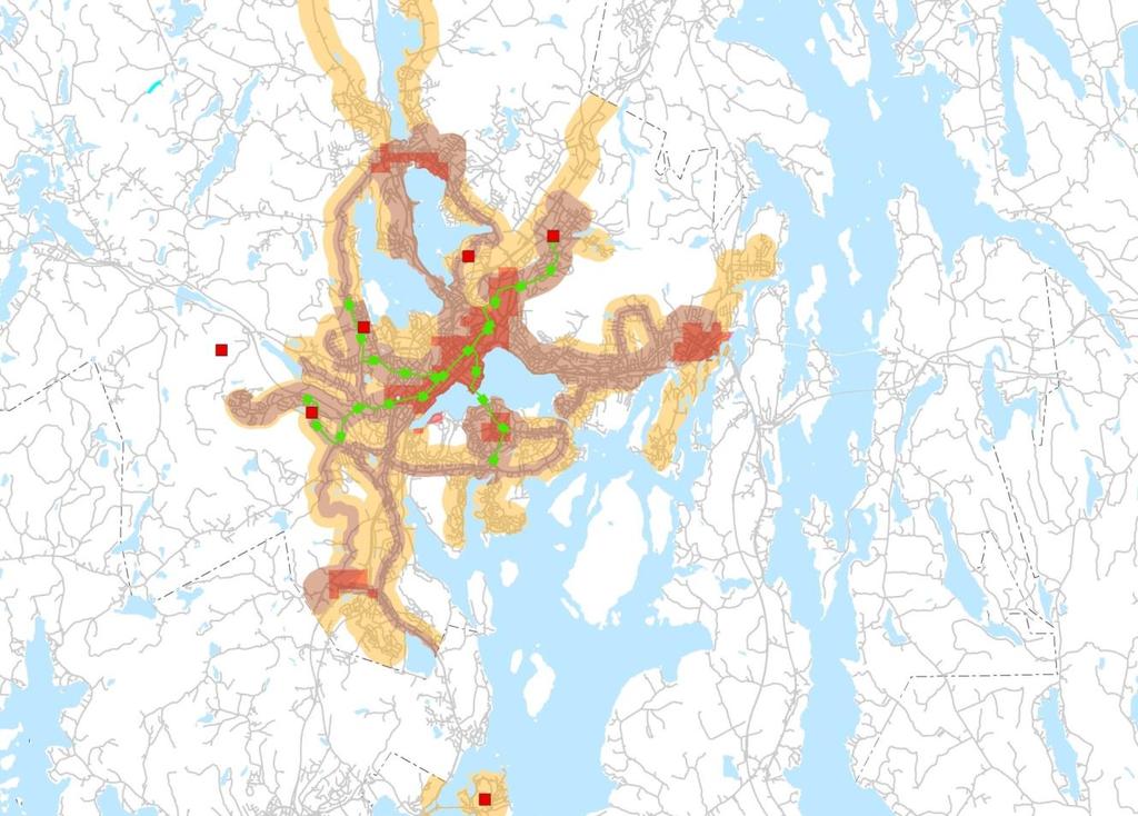 Jyväskylän kaupungin yleiskaava Keskuksiin sekä kävelyyn, pyöräilyyn ja joukkoliikenteeseen tukeutuvaa