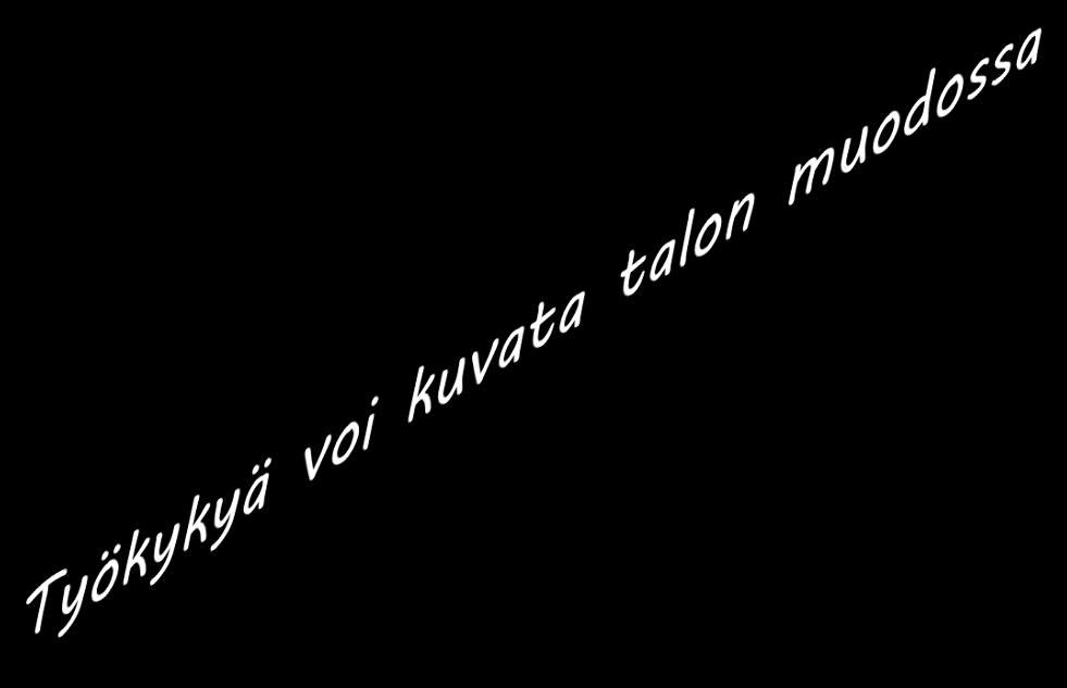 #Työkykytalo toimii ja pysyy pystyssä, kun kaikki kerrokset tukevat toisiaan: - Ammattitaito ja oikeat työtavat tukevat työssä jaksamista.