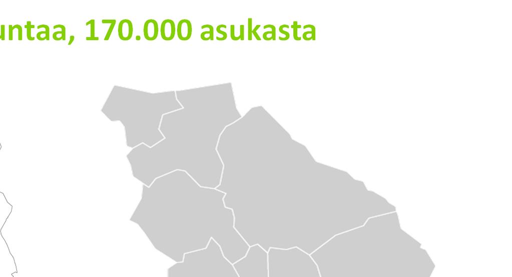 14 jäsenkuntaa, 170.