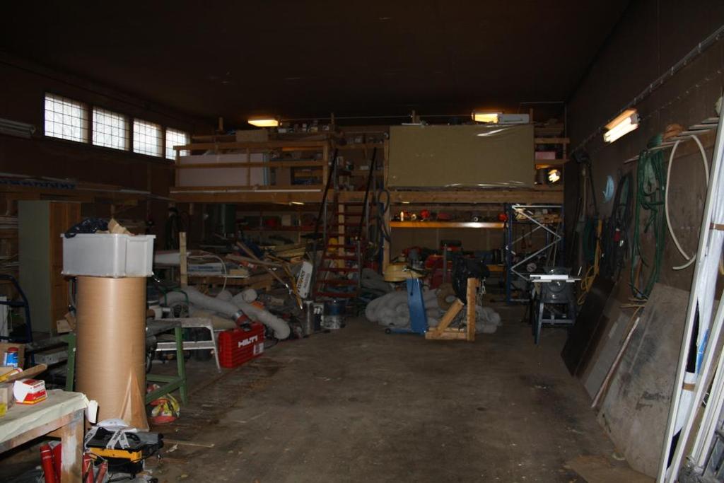37 Kuva 9. Lämmitetty etuvarasto nykyisessä tilassaan (Havuaho 2011.