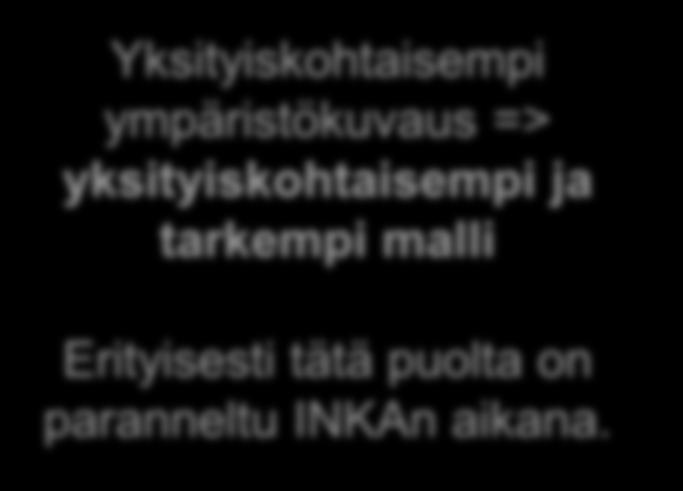 (päästölähdemallit) Yksityiskohtaisempi