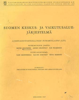 takaajana (erityisesti julkinen palvelusektori paisui) Rationaalista/tieteellistä suunnittelua korostettiin Julkiset