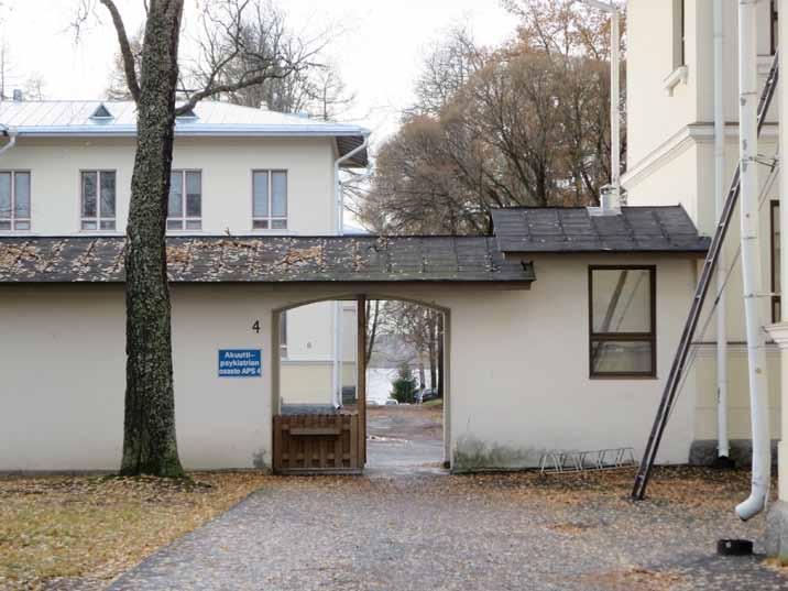 Raennuseen on sisäyhteys