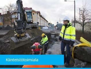 Kiinteistötoimiala Selvitys olennaisista talousarviopoikkeamista ja niiden syistä Kiinteistöliikelaitoksen suunnitteluluvun toteutumaksi ennustetaan 64,5 milj. euroa (TA 63,7 milj. euroa).