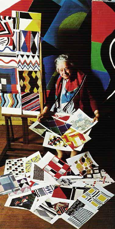 Sonia Delaunay (1885 1979) toimi taidemaalarina ja tekstiilisuunnittelijana 1900-luvun alkupuolella. Hän kuuluu 1900-luvun merkittävimpiin naistaiteilijoihin.