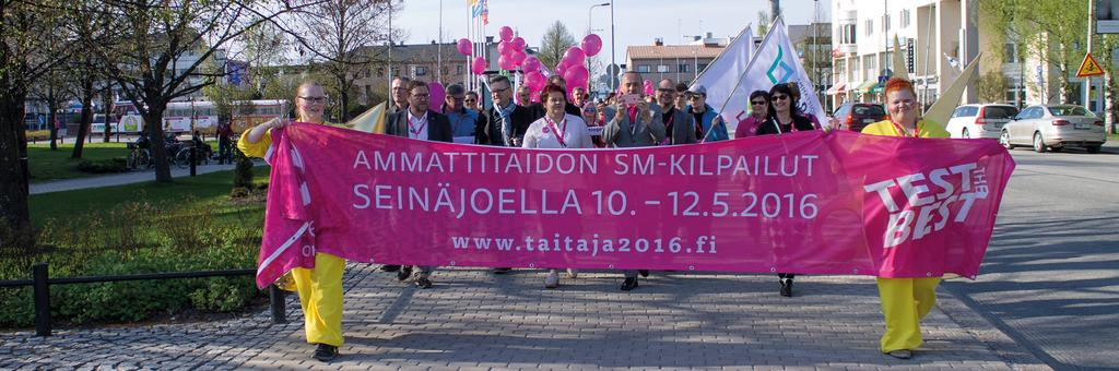 TAITAJA ON PALJON ENEMMÄN KUIN KILPAILU Taitaja on jättimäinen oppimistapahtuma, ei pelkkä kilpailu.