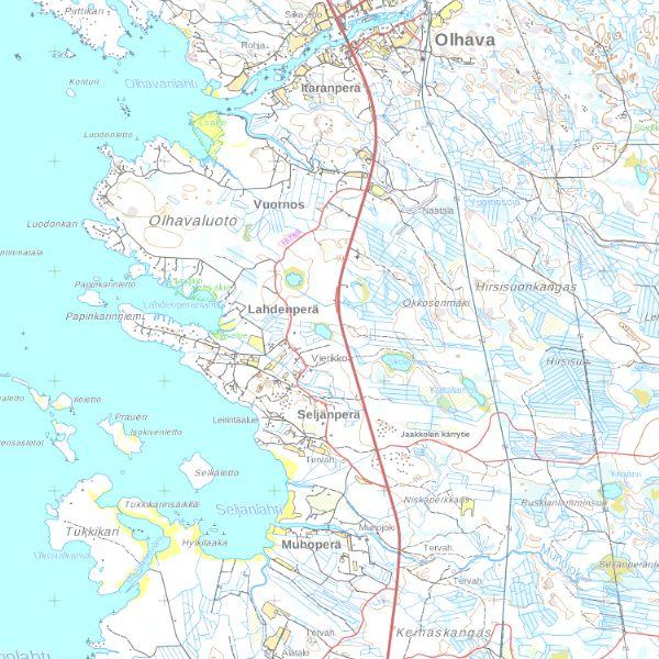 alueen nimi: Pohjanmaan rantatie Seljänperäntie (RKY 2009) pääas. pääas. kylä/k.