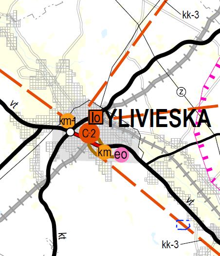 FCG SUUNNITTELU JA TEKNIIKKA OY Loppuraportti 60 (74) 5.6.2 Ylivieska: Savari (km), Taanila (km-1), Savari (kma) Pohjois-Pohjanmaan 3.