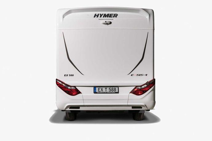 HYMER Exsis-t sivulta kuljettajan puolelta, Performance-paketti HYMER Exsis-t