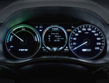 LADATTAVA HYBRIDI MUKAVUUTTA, JOKA PITÄÄ SINUT VIRKEÄNÄ. Haluat viettää paljon aikaa uuden ladattavan Kia Niro -hybridiauton ratin takana.