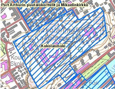 6 Inventoinnissa Kakolanmäkeä kuvataan seuraavasti: Kakolanmäki on maan laajin historiallinen vankila-alue ja vankeinhoidon valtakunnallisesti merkittävän