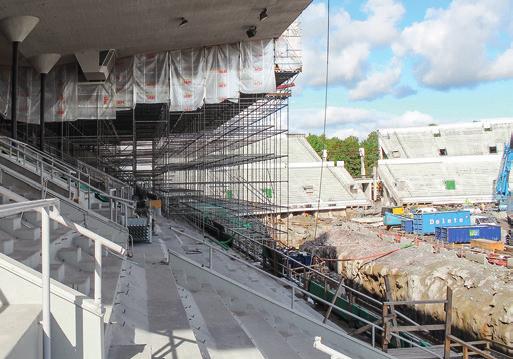 Helsingin Olympiastadion on rakennetekniikaltaan ja arkkitehtuuriltaan aikakautensa funktionalistisen tyylisuunnan puhdasverinen edustaja.