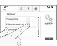 Perustoiminnot 17 Näyttöä tulee painaa tasaisesti ja sormea tulee liikuttaa tasaisella nopeudella. Kaikki muut kohdat järjestetään uudelleen.