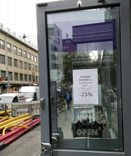 poistettu asematunnelin suljetusta tilasta (7 kpl) - ilman poistoa Black hole% olisi hieman heikentynyt (6,42) Tampereen raitiotietyömaa ja muut