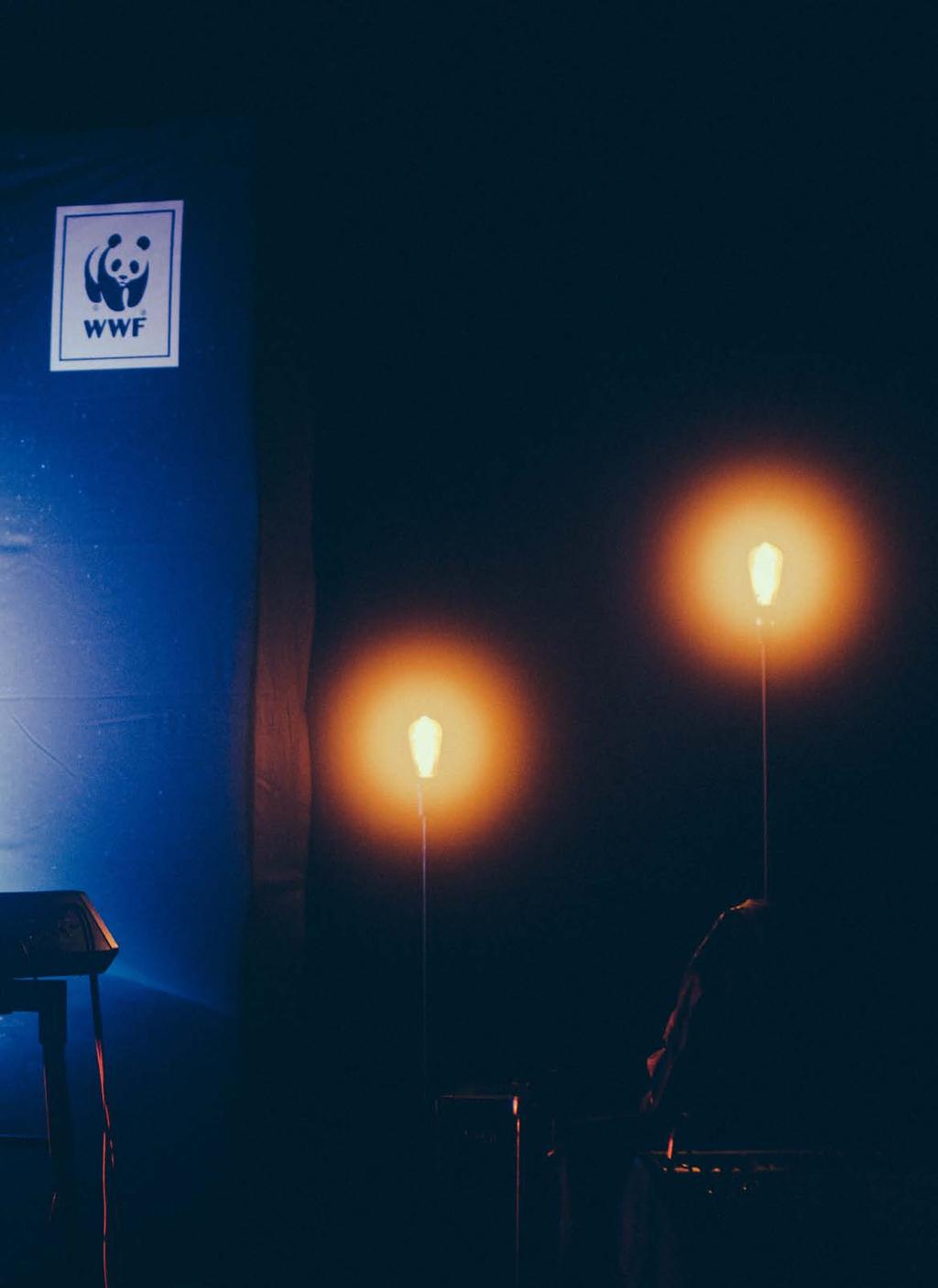 Nuorten tiimimme järjesti Earth Hour -iltana konepaja Brunossa Helsingissä