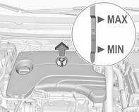 Öljynmittatikut ovat erilaisia moottorista riippuen. Työnnä varmistussalpaa ylöspäin ja avaa konepelti. Huomio Älä paina konepeltiä salpaan, jotta siihen ei tule lommoja.