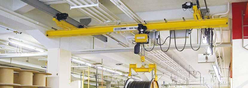 TEKNO-Siltanosturit 500 6300 kg Mitoitamme ja valmistamme siltanosturit ja ajoradat asiakkaan erityistoivomukset huomioiden ja noudattaen EN-standardeja ja työturvallisuuden asettamia vaatimuksia.