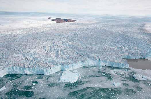 Pintaveden lämpeneminen romautti muinaisen jäätikön Länsi-Grönlannissa sijaitseva Upernavikin jäätikkövirta romahti noin 10 000 vuotta sitten, vaikka meneillään oli poikkeuksellisen kylmä ajanjakso.