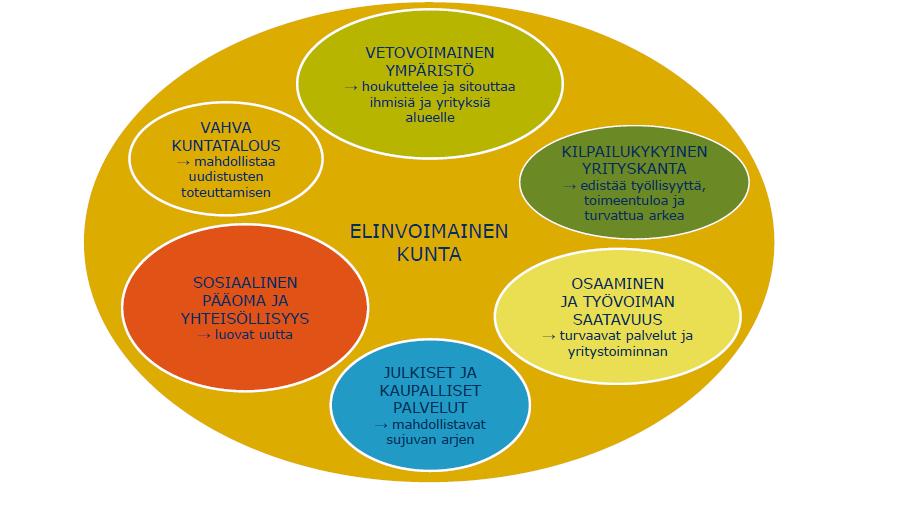 Tavoitteena elinvoimainen kunta ERILAISUUS