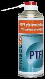 Voitelu Finisol Pro Monitoimiöljy FP310 Finisol Pro Monitoimiöljy 400 ml 6438243094601 6 FP320 Finisol Pro Monitoimiöljy 500 ml kääntösuuttimella 6438243109794 6 Finisol Pro Monitoimiöljy voitelee,