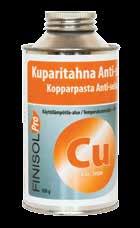 Se voitelee ja suojaa ruostumiselta ja hapettumiselta sähköiset kontaktit sekä metalliliitokset, jotka halutaan avata myöhemmin.