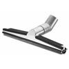 0 Yhdistelmäsuulake märkä/kuiva DN 35, 370 mm All-purpose aluminium nozzle (DN 35) with 370 mm working width. With heightadjustable side rollers, brush strips (6.