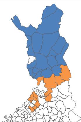 Arjen turvaa toimintamallin kuntatilanne Pohjois-Pohjanmaa Kunnat, kehittämiskohteet ja Arjen turvaa koordinaattorit - Kuusamo: Käylän kylän elinvoimaisuus asukkaiden koetun hyvinvoinnin näkökulmasta