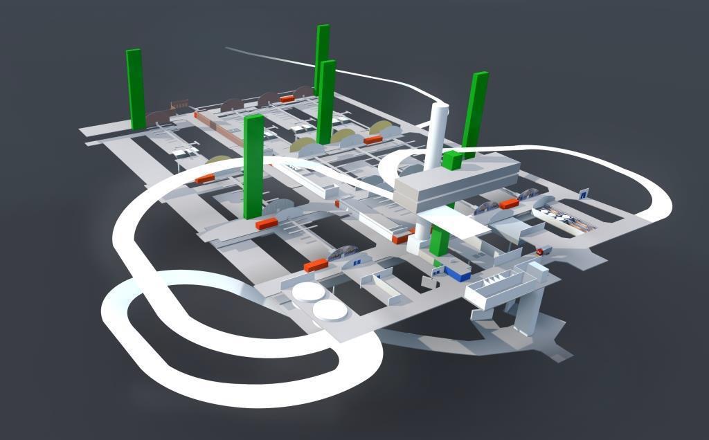 TAMPEREEN SEUDUN KESKUSPUHDISTAMO VALITUT PROSESSIRATKAISUT (ALUSTAVA) 1. Tulopumppaus 2. Esikäsittely 3. Esiselkeytys 4. Ilmastus 5. Jälkiselkeytys 6. Hiekkasuodatus 7.