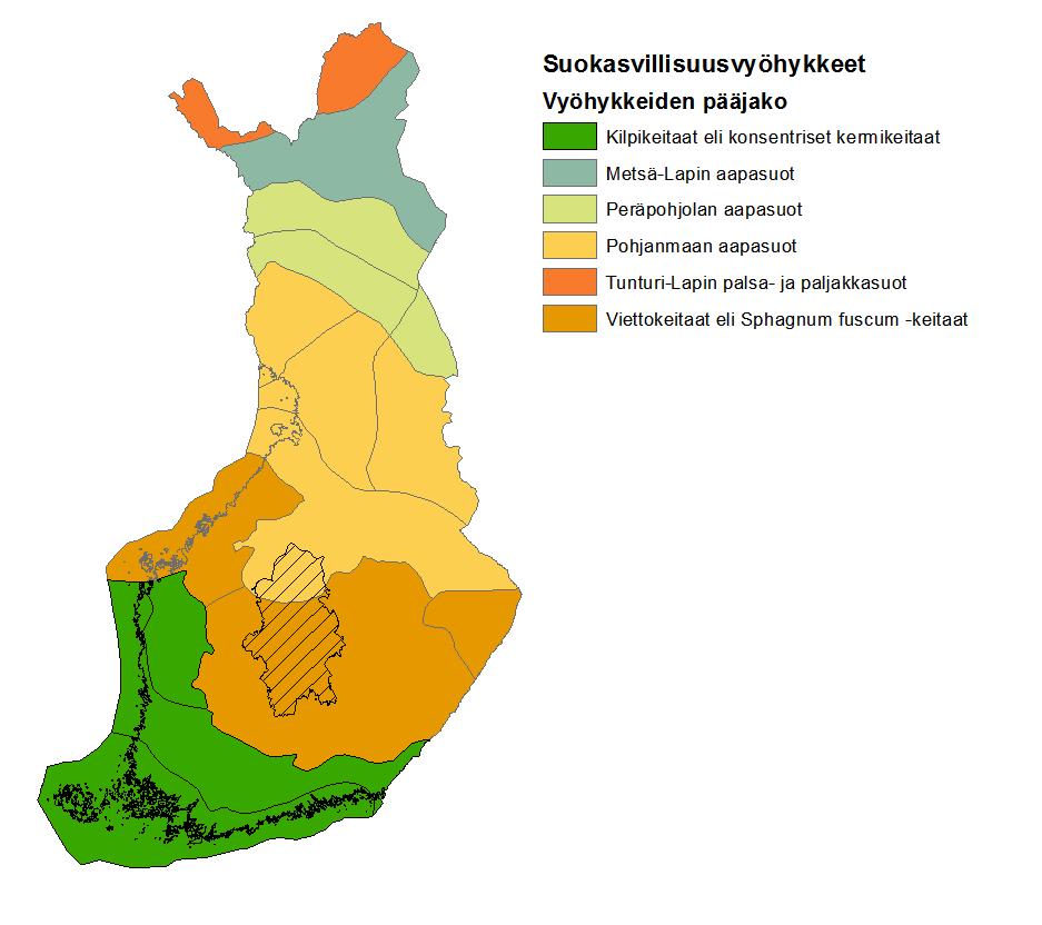 19 Keski-Suomen 3. vaihemaakuntakaava Turvetuotanto ja suoluonto sekä tuulivoima Keski-Suomessa turpeen käytön suorat ja välilliset työllisyysvaikutukset ovat noin 520 htv.