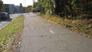 Kevyen liikenteen väylien kunto Kuva 58.