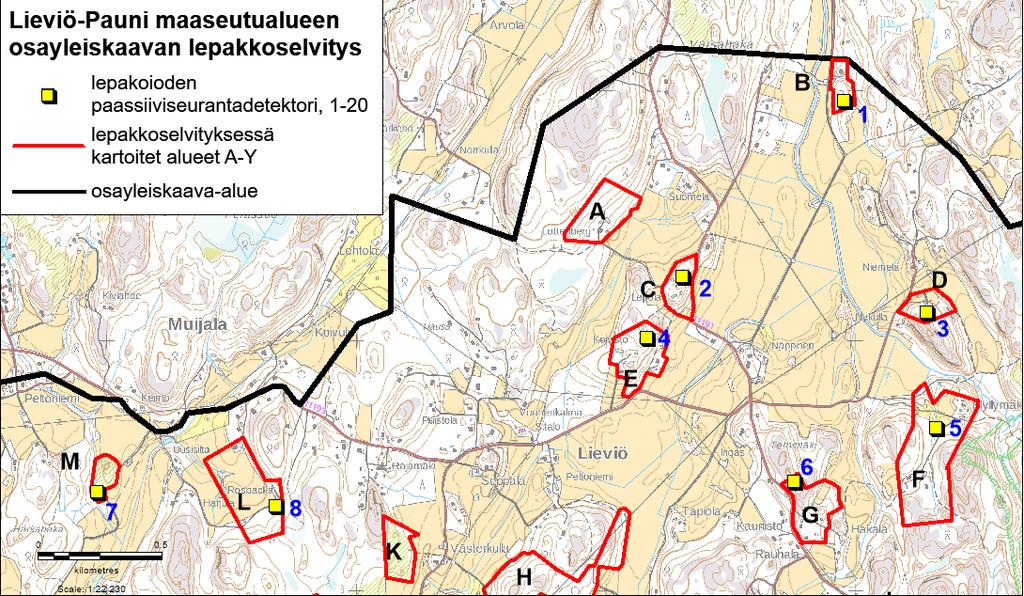 Passiiviseurantadetektori tallentaa jokaisen lepakon ohilennon havaintona.